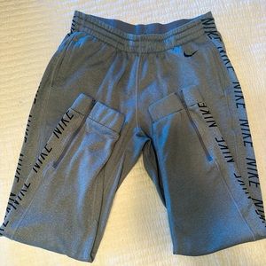 Nike Grey Joggers, size large